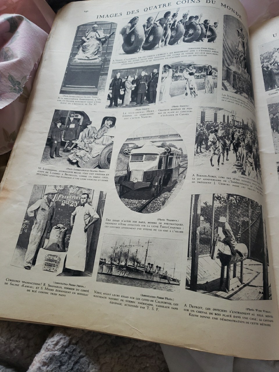 Le Mirour Du Monde,  1 Aout 1931. French Magazine 