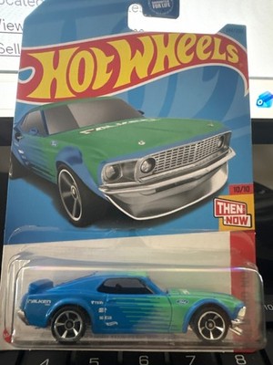 2023 Hot Wheels  244/250 '69 Ford Mustang Boss 302 Falken - Then And Now A62