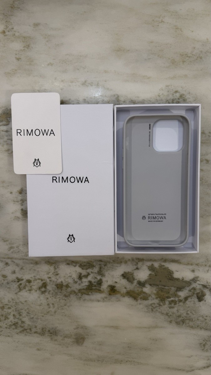 RIMOWA iPhone 16 PRO MAX Case (Silver) BRAND NEW 🆕 | eBay