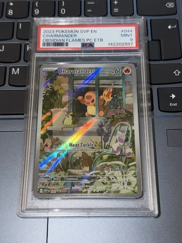 Pokemon Charmander SVP 044 Pokemon Center Promo Stamped PSA 9 MINT