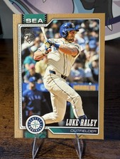 Luke Raley Gold /2026 2026 Topps Series 1 #142 Mariners Parallel 🔥