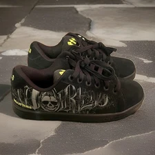 Men's World Industries Leo Skate Shoes  - Black/Gray/Lime