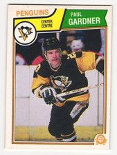 1983-84 O-Pee-Chee Paul Gardner #280 Penguins