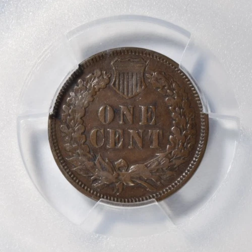 1873 INDIAN HEAD CENT ~ OPEN 3 ~ VERY BOLD "LIBERTY" PCGS VF35! - Image 4 of 4