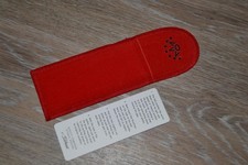 Scotty Cameron vintage red velvet pivot tool holder case with instructions card