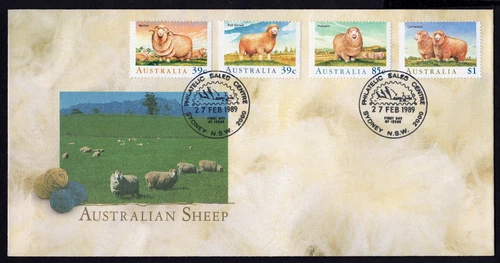 Australia 1989 Stamps+cover Mi#- FDC
