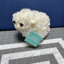 Kellytoy 2017 Soft Plush Lamb 7" White Curly Wool Round Plump Stuffed Animal Toy
