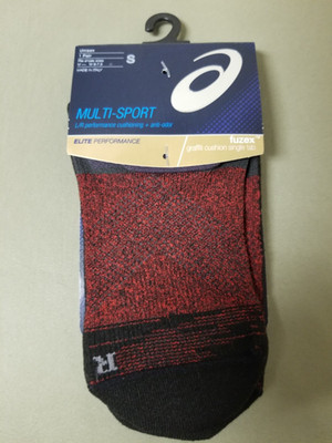 New Asics Graffiti Cushion Fuzex Single Tab Socks.