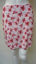 FootJoy Damen Golf Skort "Floral Print" Weiß gemustert Gr. L - UVP 89,- €