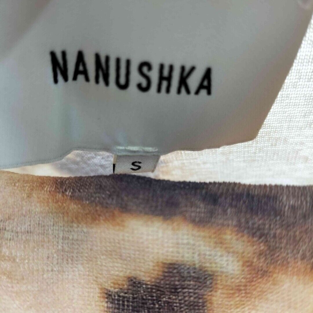nanushka (Nanushka) L S total pattern sheer high neck women nanushka (Nanushka) L S total pattern sheer high neck women