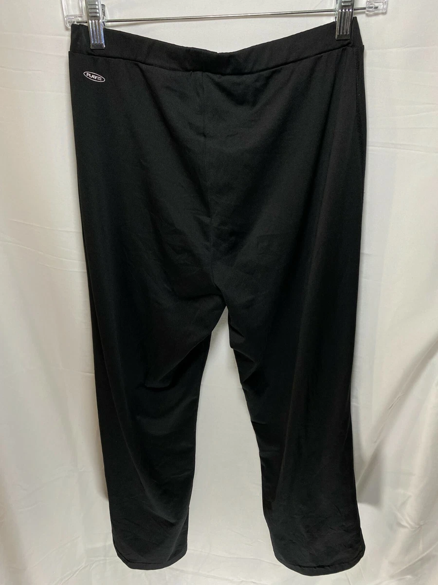 Reebok Play Womens Medium Black Logo Pull On Sweat | eBay