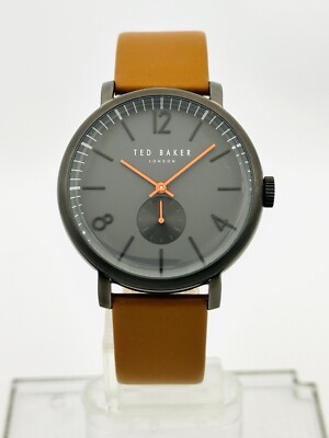 Ted Baker Oliver TE10031514 Grey Dial Gunmetal Black Stainless