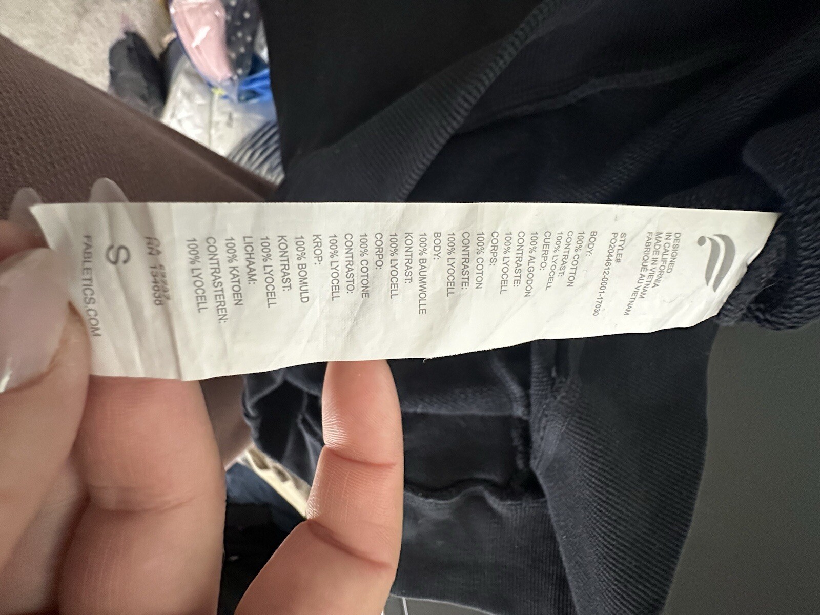 Fabletics Black Pullover Active Sweatshirt Utilit… - image 11