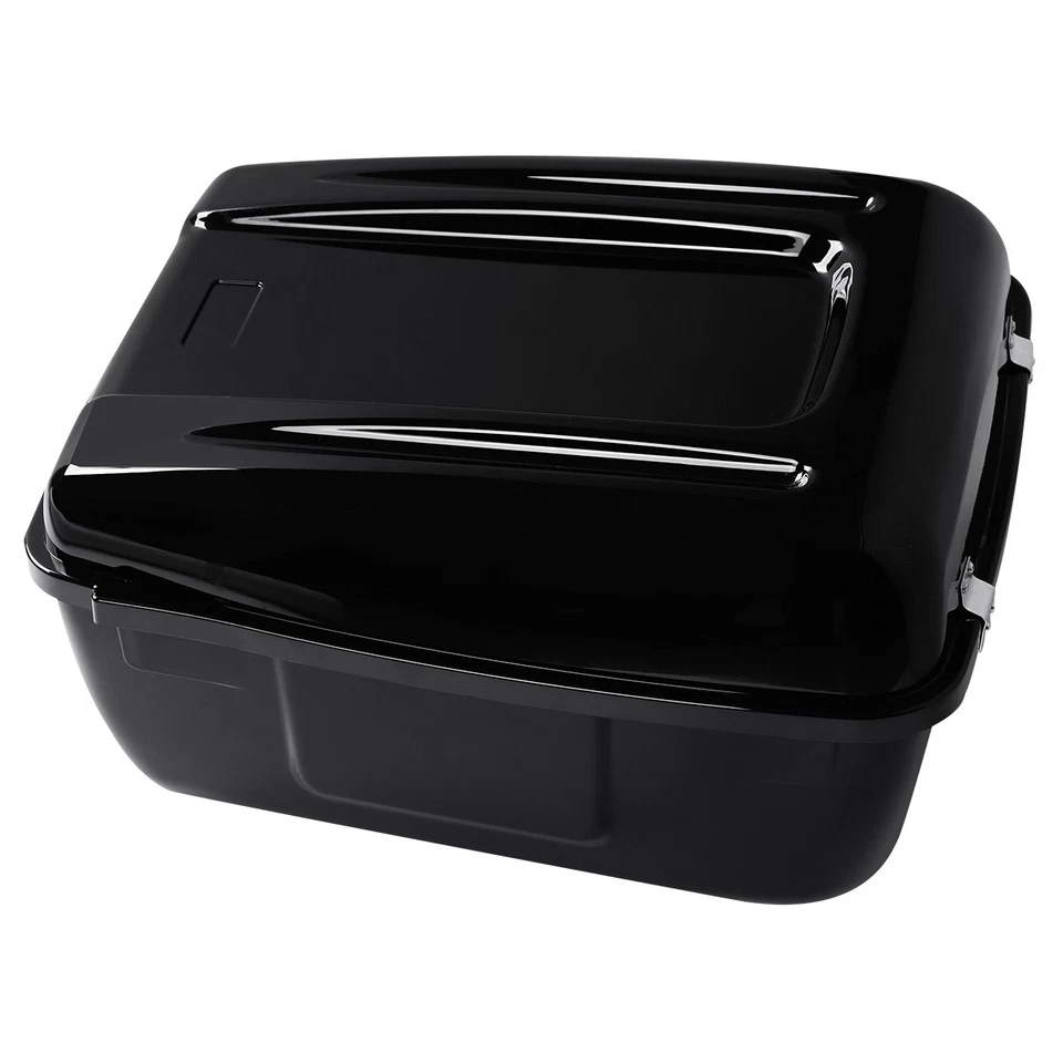 Police Trunk Luggage Fit For Harley Touring Electra Street Road King Glide FLHTP - Image 4 of 4