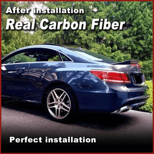 Carbon Heckspoiler Spoiler Flügel Lippe Für Mercedes C207 W207 E200 E300 E400 - Bild 3 von 14