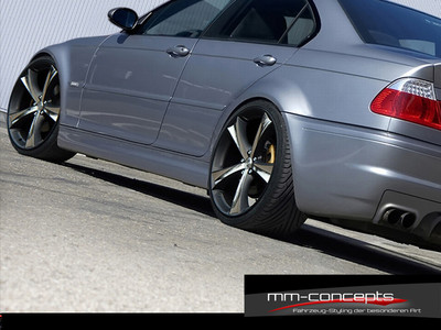 ABS Seitenschweller für BMW 3er e46 Schweller M3 M Paket Power Performance CSL