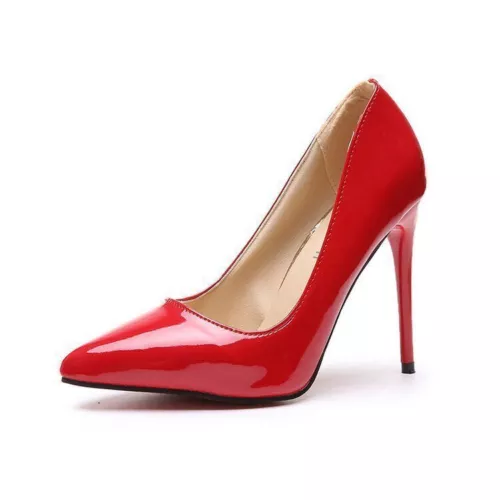 Hot Neu Damen Pumps High Heels Stiletto Elegante Schuhe Lack Sexy Absatzschuhe - Bild 6 von 25
