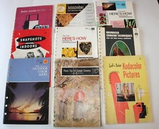  9 1950s to 1960s Kodak Kodacolor Kodachrome Eastman Kodak Booklets