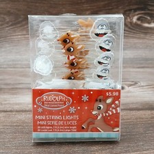 Rudolph the Red Nosed Reindeer  Bumble Christmas LED 20 Mini string lights