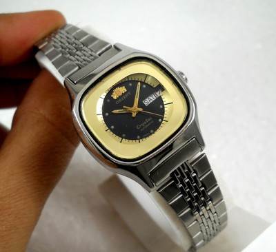 orient automatic square watch