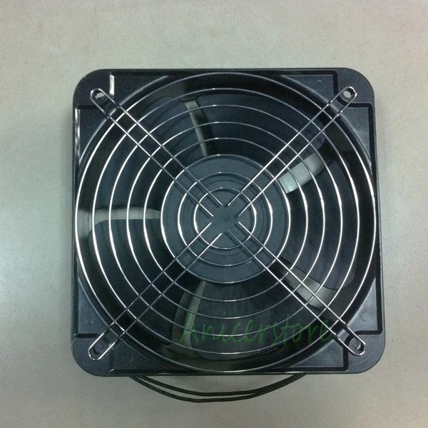 Fan Grill Protective Finger Guard Steel Mesh w/ Cable Ties For 200mm AC CASE Fan - Image 2 of 4