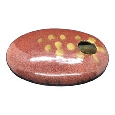 Ceramic Cut FLOWER FROG VASE Napco Floral Flower Arranging Decor