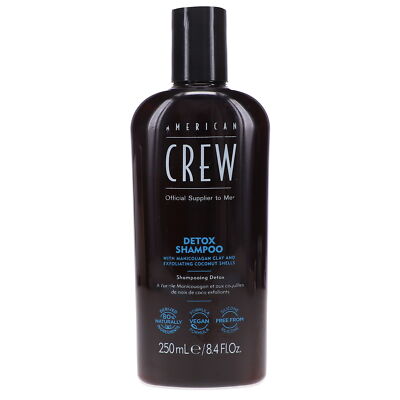 American Crew Detox Shampoo Removes Buildup Vegan 8.4 oz