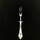 Lunt Eloquence Sterling Silver 9-Inch Roast Carving Fork