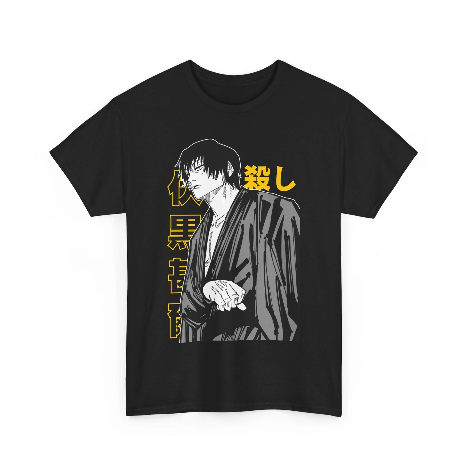 Toji Fushiguro Jujutsu Satoru T-Shirt Gojo Satoru Anime Japanese Tee Shirt JJK