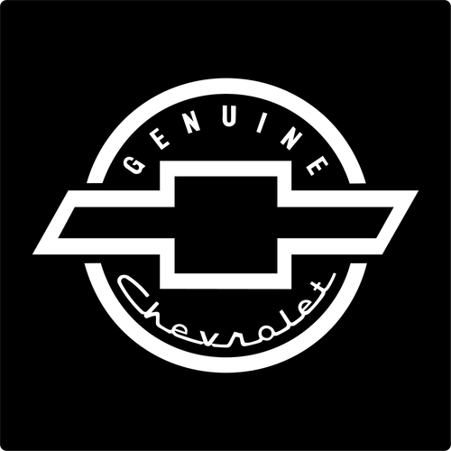 Chevy Chevrolet Genuine Circle Logo die cut decal Made in USA 6+yr - Picture 14 of 56