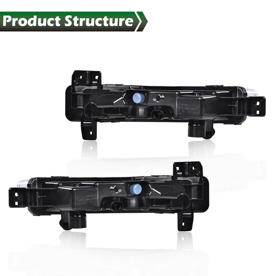 Luces antiniebla LED DRL aptas para BMW Serie 5 G30 G31 G38 520i 530i 540i 2016-2020 Foto 2 de 4