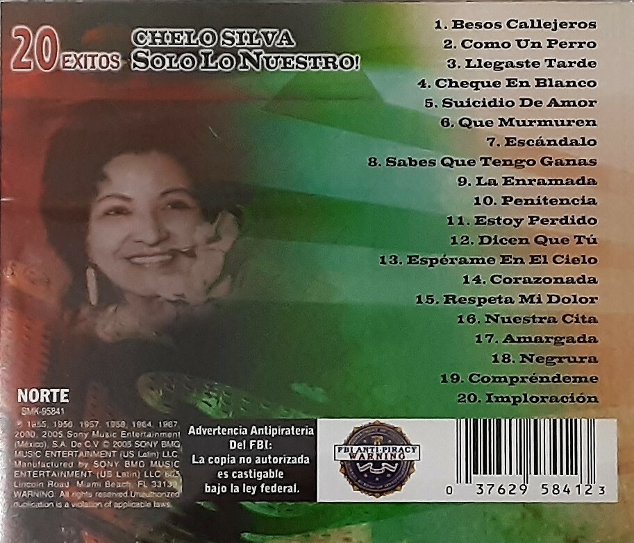 【中古】 Lo Nuestro 2005 Solo lo Nuestro by Chelo Silva (CD, Jun-2005, Sony Music