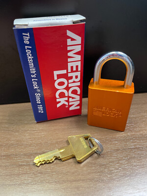 American Lock Safety Series Padlock A1105ORJ KD
