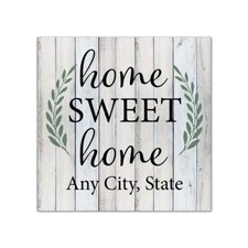 Personalized Kitchen Signs Sunflower Farmhouse Style Wood Sign B3-12120008001