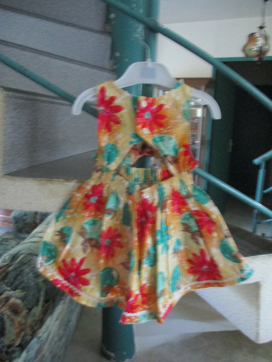 Robe BabyLove Taille 6 Mois - Couleur Jaune Orangé, été, Comme Neuve