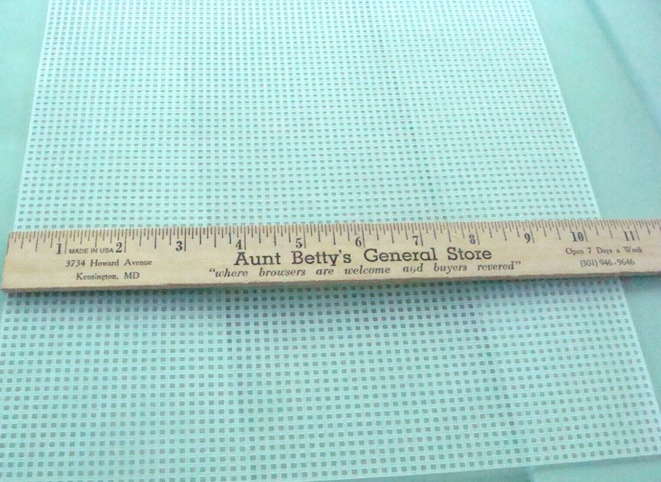 NEW UNUSED DARICE 10.5 x 13.5" Plastic Canvas Clear Opaque - Image 3 of 4