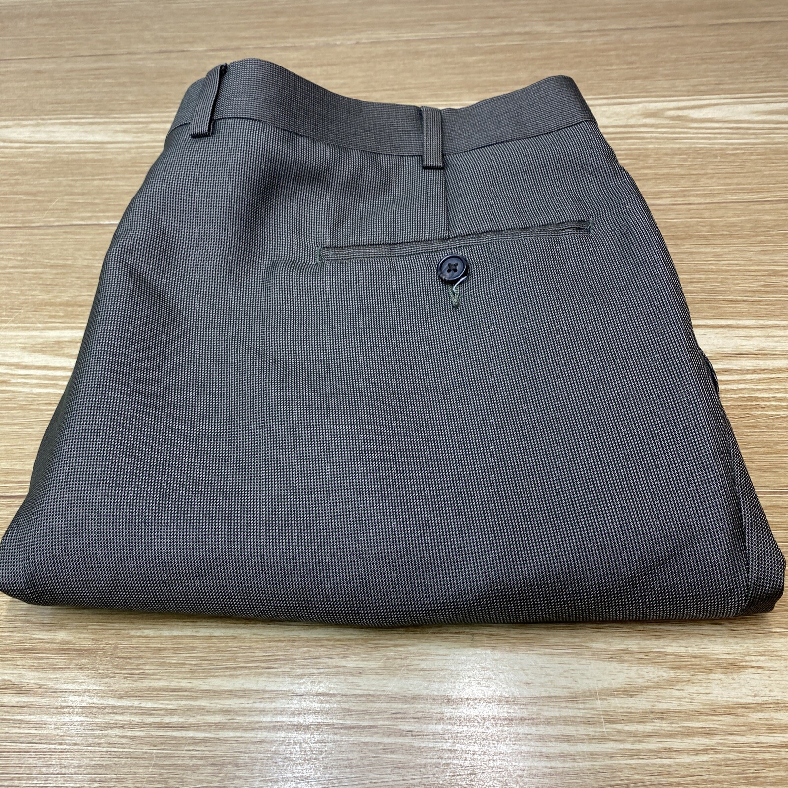 Pantalon De Vestir Plisados ​​Dobladillo Para Hombre Lauren Ralph Lauren 38X29