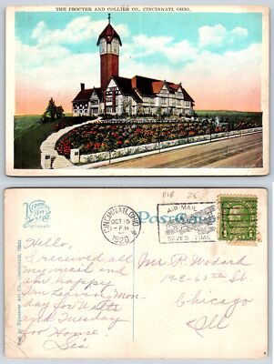 Cincinnati Ohio PROCTER AND COLLIER CO Postcard j510