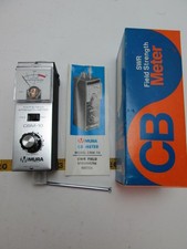 Vintage Mura SWR Field Strength Meter CBM-10 CB Test Equipment NOS T