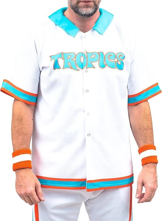 Conjunto de Jersey y Disfraz de Calentamiento Jackie Moon Flint Tropics Halloween Juegos con disfraces Foto 3 de 4