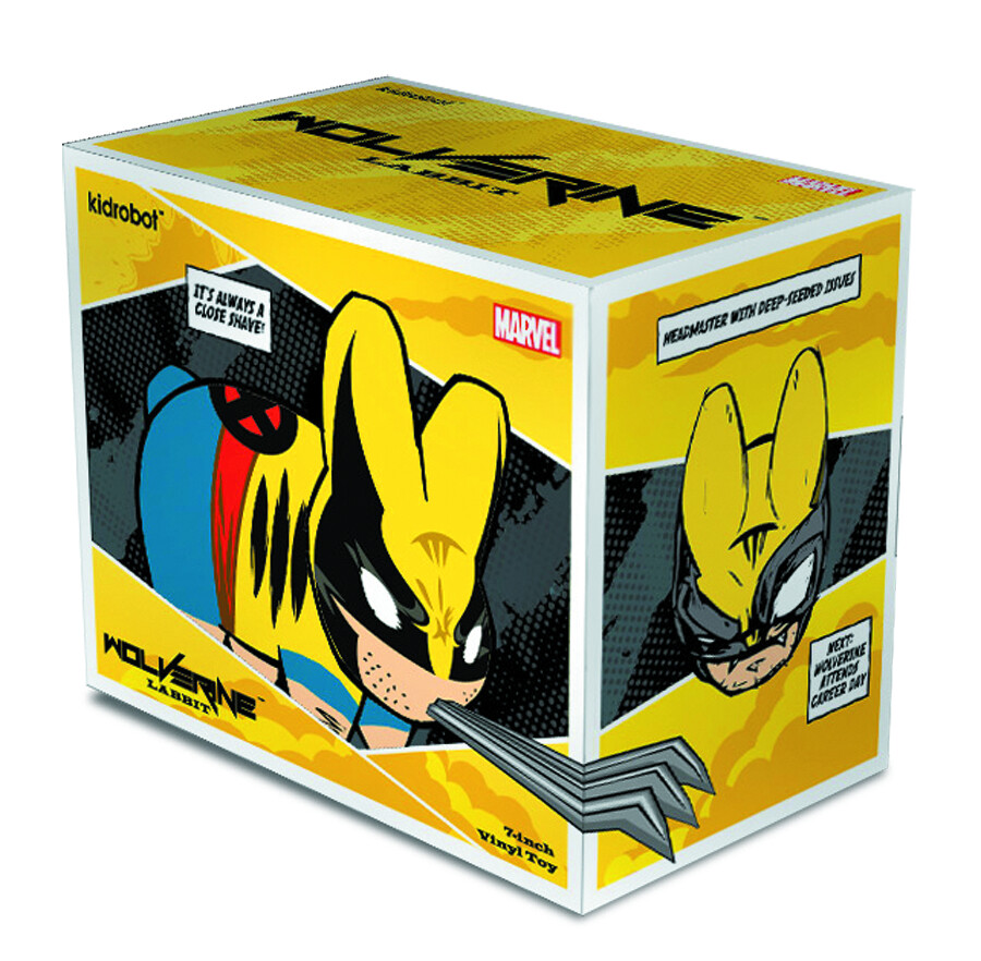KIDROBOT MARVEL WOLVERINE LABBIT 7