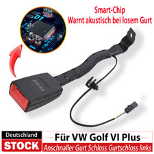 Gurtschloss Sicherheitsgurt links für VW GOLF 1K4857755ABQVZ mit Warnkontakt NEU