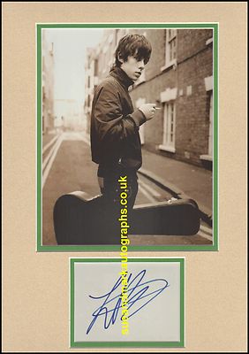 Jake Bugg Autograph Lightning Bolt Broken Shangri La On My One UACC RD96