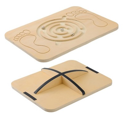 Maze Balance Board Wobble Board for Kids and Adult,up to 350 Ibs for Coordina...