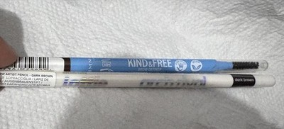 Lottie Arch Rival Brow Artist Pencil DrkBrwn Rimmel K&F Eyebrow Pencil Espresso