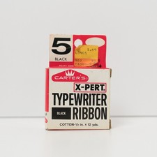 VTG Carter's X-Pert Black Typewriter Ribbon 5 for Smith Corona Office Typewriter thumbnail