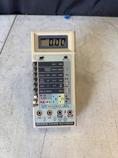 Vintage Scope DVM 636 Digital Multitester Multimeter Capacitance Tester