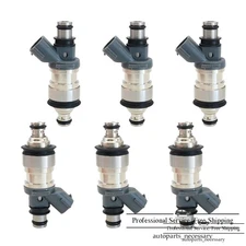 Set of 6 Fuel Injectors For Toyota 4Runner 3.4L 96-98 Toyota T100 3.4L 95-98