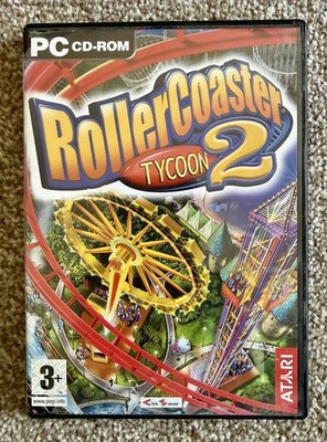 Roller Coaster Tycoon 2 PC CD-ROM sehr guter Zustand