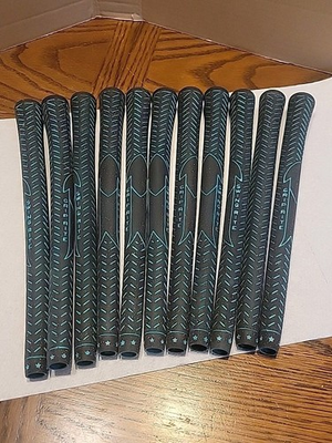 #ad 11 Golf Pride Victory quot;Grip Rite Swing Ritequot; Green Black Club Grips $35.00